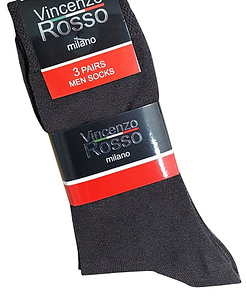 Vincenzo Rosso Business Sokken 3-pack