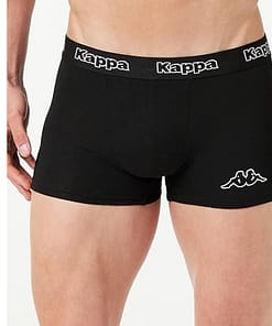 Kappa - Heren Boxershorts - 2 Pack - Zwart 