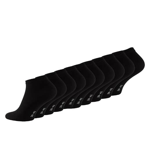 Stark Soul® Sneakersokken 10 pack zwart